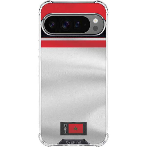 Morocco Soccer Flag Google Pixel 10 Pro XL Clear Case